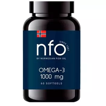 NFO Омега-3 1000 мг капсулы 60 шт