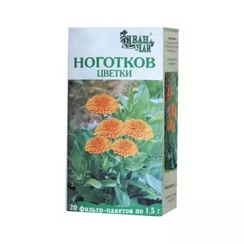 Ноготков цветки / Календула фильтр-пакеты 1,5 г 20 шт