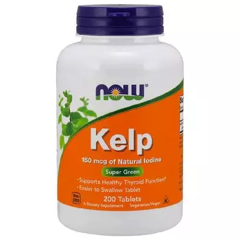 NOW Келп таблетки 200 шт