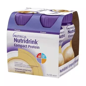 Нутридринк Компакт Протеин лечебное диетическое питание Кофе 125 мл 4 шт