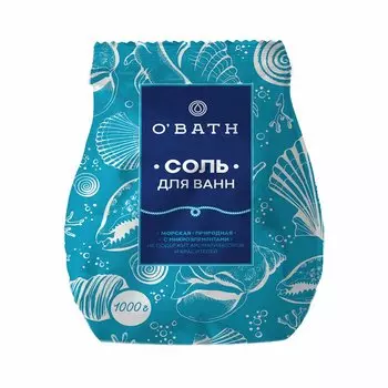 Обас Соль для ванн морская 1 кг