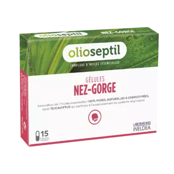 Олиосептил Нос-Горло капсулы 15 шт