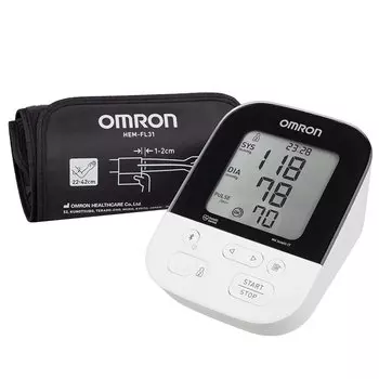 Омрон Тонометр M4 Intelli IT автомат на плечо с адаптером и манжетой
