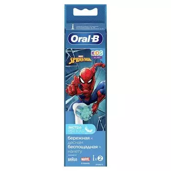 Oral-B Стейджес Пауэр Насадка д/эл.зубной щетки 2 шт Человек-паук