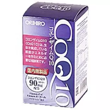Orihiro Коэнзим Q10 и Витамины капсулы 90 шт
