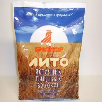 Отруби "Лито" хрустящие с кальцием пшеничные 200 гр.