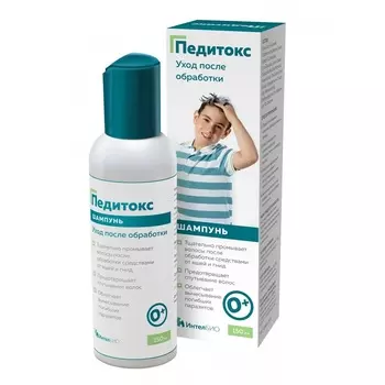 Педитокс Шампунь после обработки от вшей и гнид 150 мл
