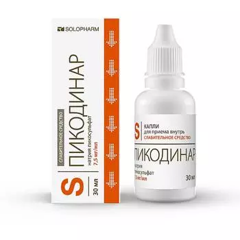 Пикодинар 7,5 мг/мл капли для приема внутрь 30 мл