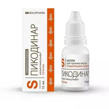 Пикодинар 7,5 мг/мл капли для приема внутрь 15 мл