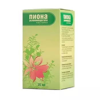 Пиона уклоняющегося настойка 25 мл