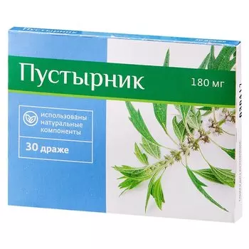 PL Пустырник 180 мг драже 30 шт