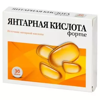 PL Янтарная кислота Форте таблетки 30 шт