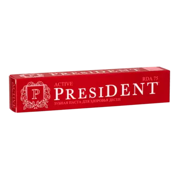 PresiDENT Актив Паста зубная 75RDA 75 г