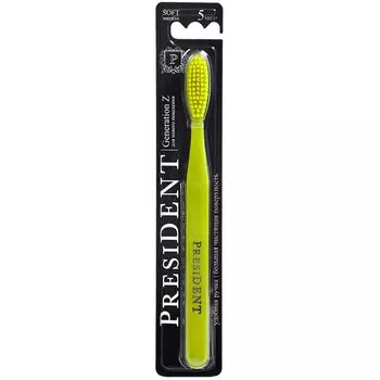 PresiDENT Generation Z Зубная щетка для ежедневного ухода Мягкая щетина