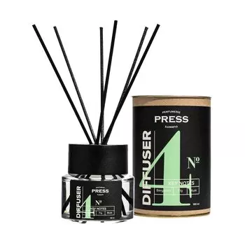 Press Gurwitz Парфюмери Ароматизатор для дома с палочками №4 Бергамот-Инжир-Мускус 1 шт