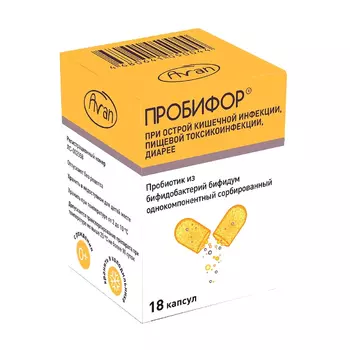 Пробифор 500 млн КОЕ капсулы 18 шт