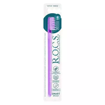 R.O.C.S. Smart brush Зубная щетка модельная мягкая цвет в ассортименте 1 шт