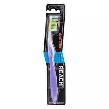 Reach Dual Effect Зубная щетка жесткая 1 шт