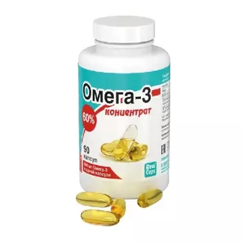 RealCaps Омега-3 концентрат 60% капсулы 90 шт