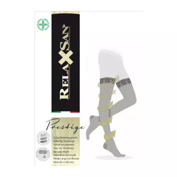 Relaxsan Prestige Чулки компрессионные 1 класс компрессии 140 den размер 2 Черные
