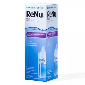 ReNu MPS раствор для ухода за контактными линзами 360 мл