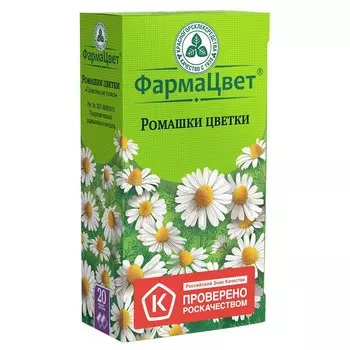 Ромашка цветки фильтр-пакеты 1,5 г 20 шт