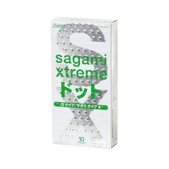 Sagami Xtreme Type E Презервативы с точками 10 шт