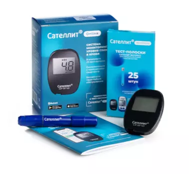 Сателлит Онлайн Глюкометр
