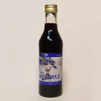 Сироп Черника на фруктозе 250 мл