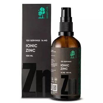 SmartLife Ионизированный цинк спрей 120 доз 100 мл