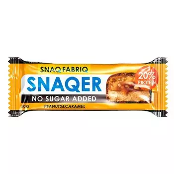 Снэк Фабрик Батончик глазированный 50 г Арахис-Карамель