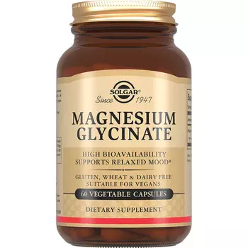 Solgar Глицинат магния капсулы 60 шт