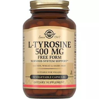 Solgar Л-Тирозин 500 мг капсулы 50 шт