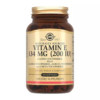 Solgar Витамин Е 200 МЕ капсулы 100 шт