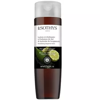 Sothys Лосьон-Тоник ревитализирующий 200 мл Черный чай-Бергамот