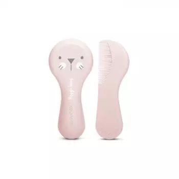 Suavinex Hygge Baby Набор детский расческа + щетка Розовый
