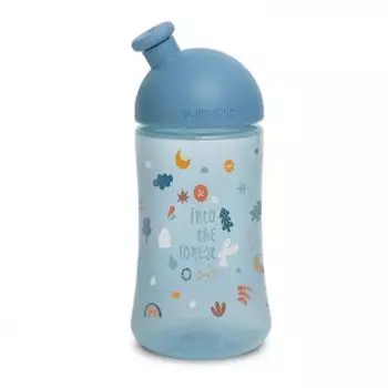 Suavinex Into The Forest Бутылочка 12 месяцев+ Голубая 270 мл