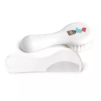 Совинекс Набор расчесок (расческа и щетка) 0+ Белый