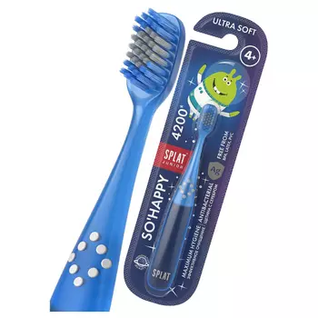 Splat Junior Ultra 4200 Зубная щетка для детей от 4 лет Ультрамягкая щетина