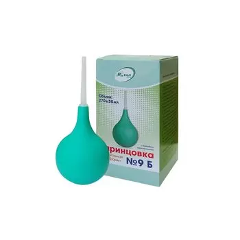 Спринцовка пластизольная с твердым наконечником 9Б 270 мл
