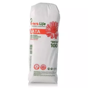 Вата медицинская хирургическая нестерильная Зиг-Заг 100 г