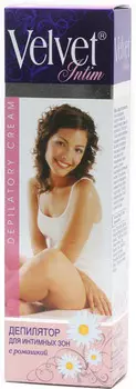Вельвет крем для депиляции бикини Ромашка 100 мл