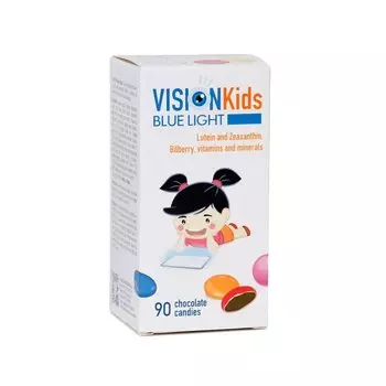 Vision Kids Blue Light конфеты шоколадные 90 шт