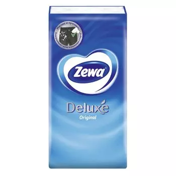 Zewa Deluxe Платки бумажные носовые 10 шт