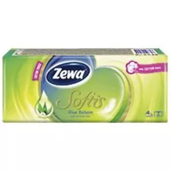 Zewa Softis Платки бумажные носовые 10шт. уп.1 шт