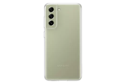 Чехол Samsung Clear Cover S21 FE - Прозрачный, Прозрачный