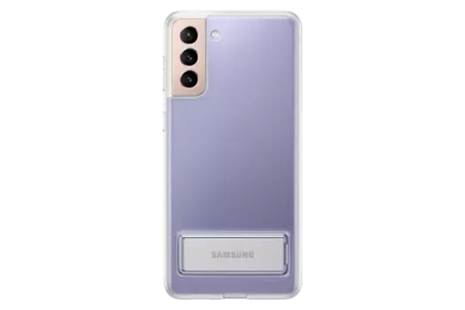 Чехол Samsung Clear Standing Cover S21+ - Прозрачный, Прозрачный