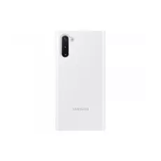 Чехол Samsung Clear View Cover Note10, белый