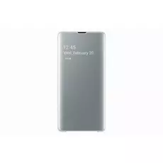 Чехол Samsung Clear View Cover S10+, белый
