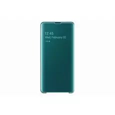 Чехол Samsung Clear View Cover S10+, зелёный